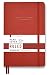 Minimalism Art | Classic Notebook Journal, Size: 8.3" X 11.4", A4, Red, Ruled/Lined Page, 192 Pages, Hard Cover/Fine PU Leather, Inner Pocket, Premium Thick Paper-100gsm | Designed in San Francisco