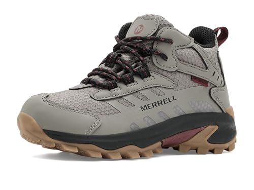Merrell Moab Speed 2 Mid Waterproof Hiking Shoe Grey/Gunsmoke 5 US Unisex
