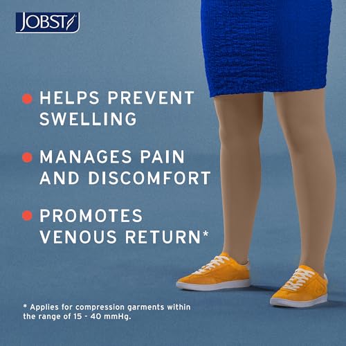 Jobst 114201 Relief Thigh High Graduated Compression Stockings 20-30Mmhg thumb #4
