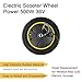 36V 500W Electric Scooter Motor Engine Replacement for Max G30, High Density Rubber Metal Construction, Easy Installation Repair Part Kit, 3.95kg