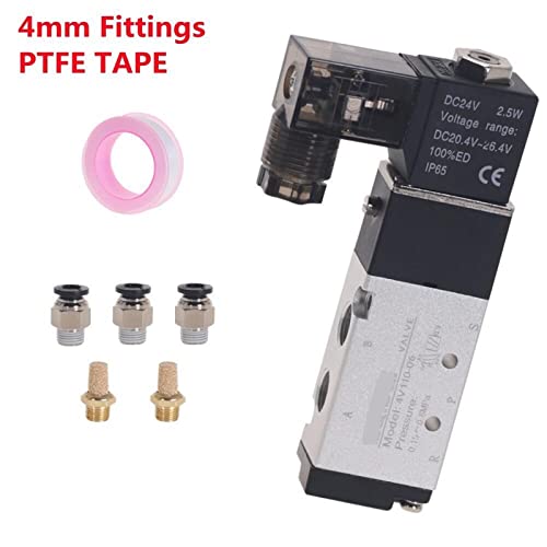 Électrovanne pneumatique 4V110-06 5 voies 2 positions AC220V - 3
