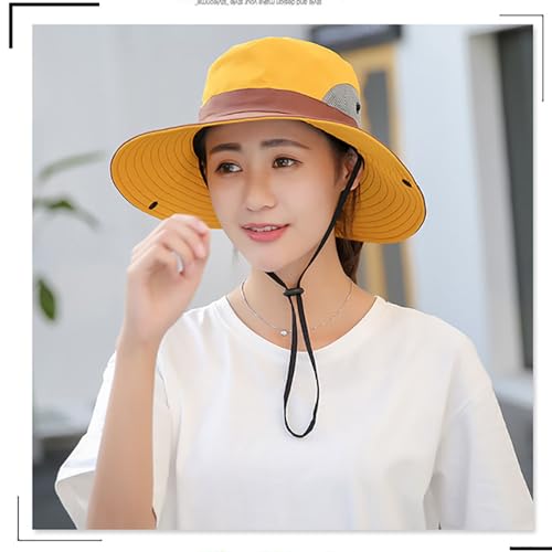 Chapéu de sol dobrável tribo ao ar livre, chapéu de sol dobrável de proteção UV de verão, chapéus de