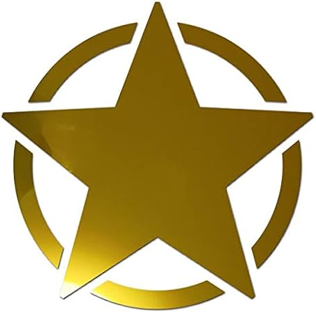 Amazon Co Jp 車 バイク ミリタリー スター 星 A ステッカー アーミー サバゲー ヘルメット用 鏡面ゴールドミラー 9cm ホビー Amazon Co Jp 車 バイク ミリタリー スター 星 A ステッカー アーミー サバゲー ヘルメット用 鏡面ゴールドミラー 9cm ホビー