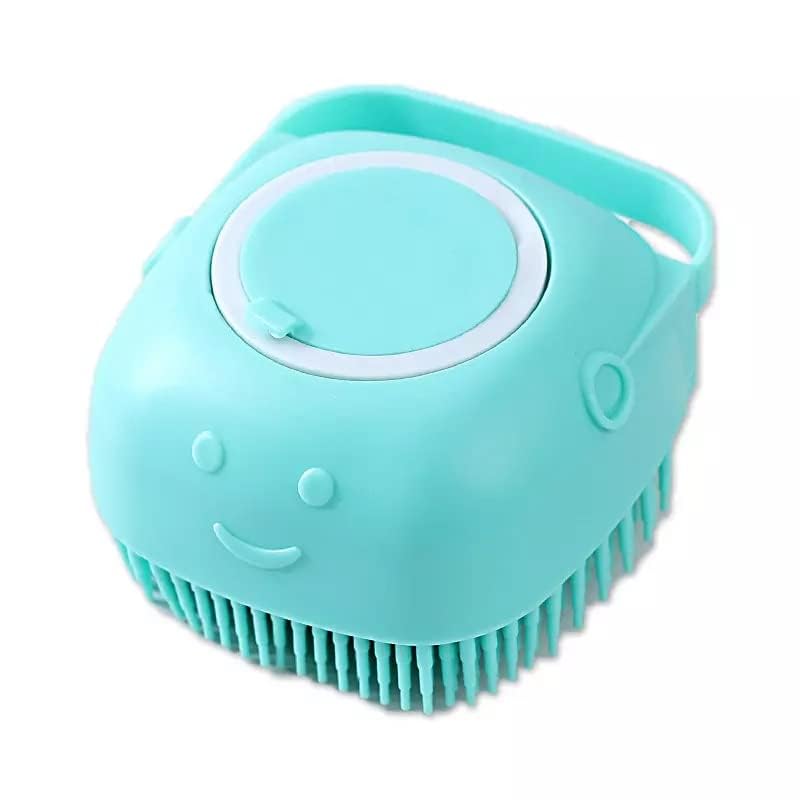 Petsvilla Dog Cat Bath Brush with Soap and Shampoo Dispenser Dog Grooming Brush Massage Brush Soft Silicone Rubber Bristle for Dogs Cats Shower (B0CY5KMR2X) Amazon Price History, Amazon Price Tracker