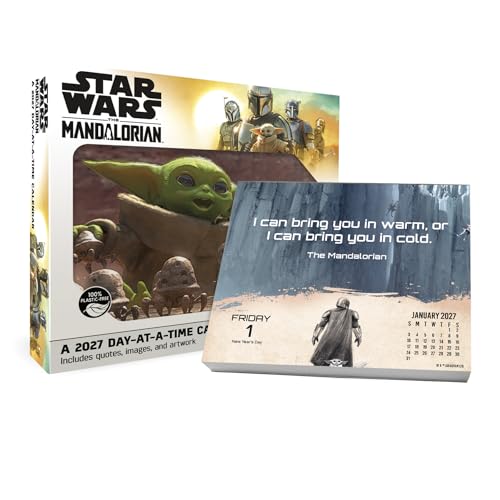 2027 Star Wars Mandalorian Day-at-a-Time Calendar