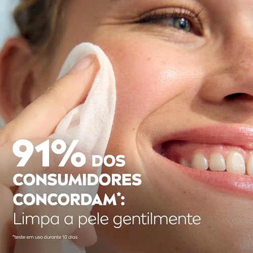 NIVEA Lenço de Limpeza Demaquilante Facial Ação Hidratante 3 em 1 25 unidades - Remove a maquiagem à