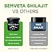 Semveta Pure Altai Shilajit Resin - 50g - Mountain Shilajit Nutrient Resin - Trace Minerals, Fulvic Acid - Tonic Vitamin for Vitality, Mental Clarity & Immune System Support - 6 Months Supply