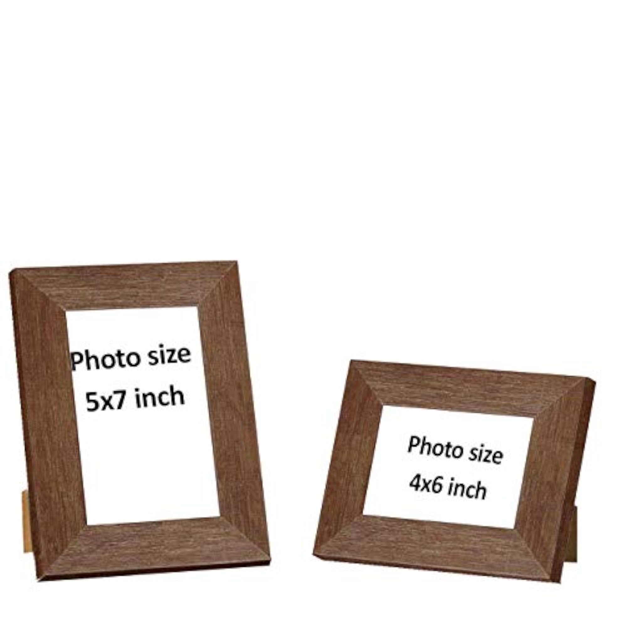 Brown Classic Picture Frame Combo Set of 2