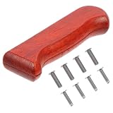 Kichvoe Knife Handle Replacement: Wood Kitchen Cutter Handle Repair Parts, Easy to Install...