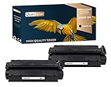  QUALITONER - x2 Toners - Q2613X 13X Noir - Compatible pour HP Laserjet 1300 HP Laserjet 1300n HP Laserjet 1300xi