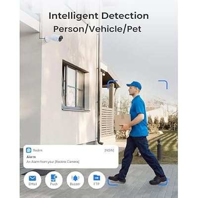 REOLINK 16CH Network Video Recorder for Home Security Camera System,Only Work with 16MP/12MP/4K/8MP/5MP/4MP The Same Brand PoE IP Cam,24/7 Recording to Pre-Installed 4TB Hard Drive,RLN16-410