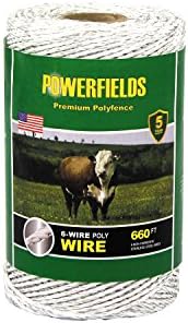 Powerfields EW615-1320 6 Wire Polywire, 1320-Feet, White image 4
