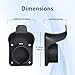 LZSTEC EV Charger Holder Wall Mount J1772 Holder, EV Charger Cable Holder Electric Car Charging Cable Organizer for SAE J1772 Connector