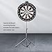 Dartboard Holder - Dartboard Stand with Freestanding Tripod Foldable Steel Heavy Duty Easy To Assemble Dart Board Stand