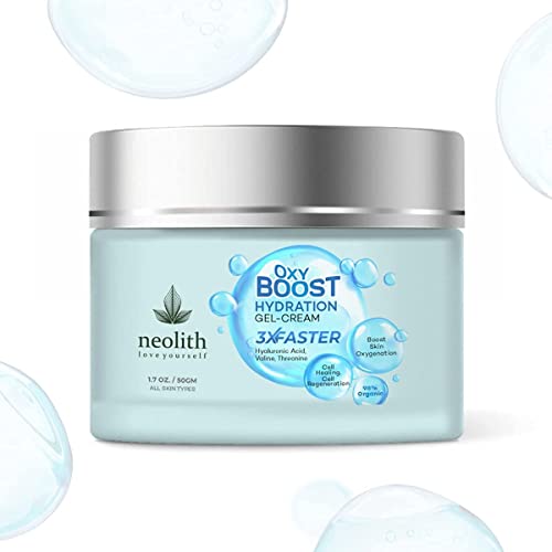 Neolith Oxy Boost Hyaluronic acid Hydration Gel Cream 98% Organic, 50 ml (Pack of 1) - Image 2