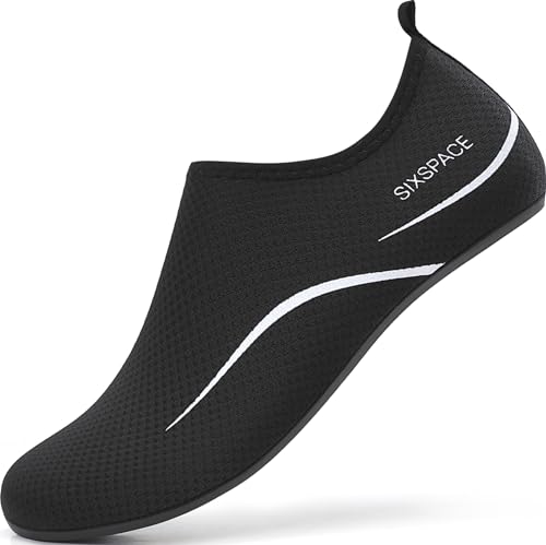 Sixspace Barefoot Water Shoes Men Women Lightweight Ladies Aqua Aerobics Shoes for Swim Running Surfing Driving Diving Kayaking Beach Yoga