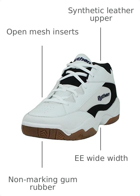 Image of Python Deluxe Wide (EE) Width Indoor Mid Court Shoe