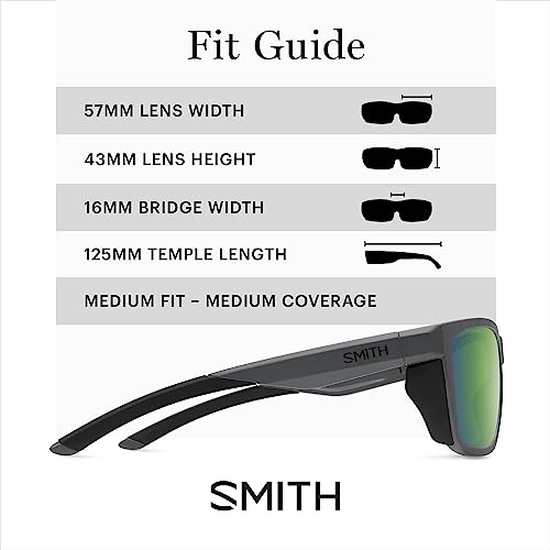 Image of SMITH Longfin Sunglasses with ChromaPop Lenses - Polarized Performance Sports Active Sunglasses - For Men & Women