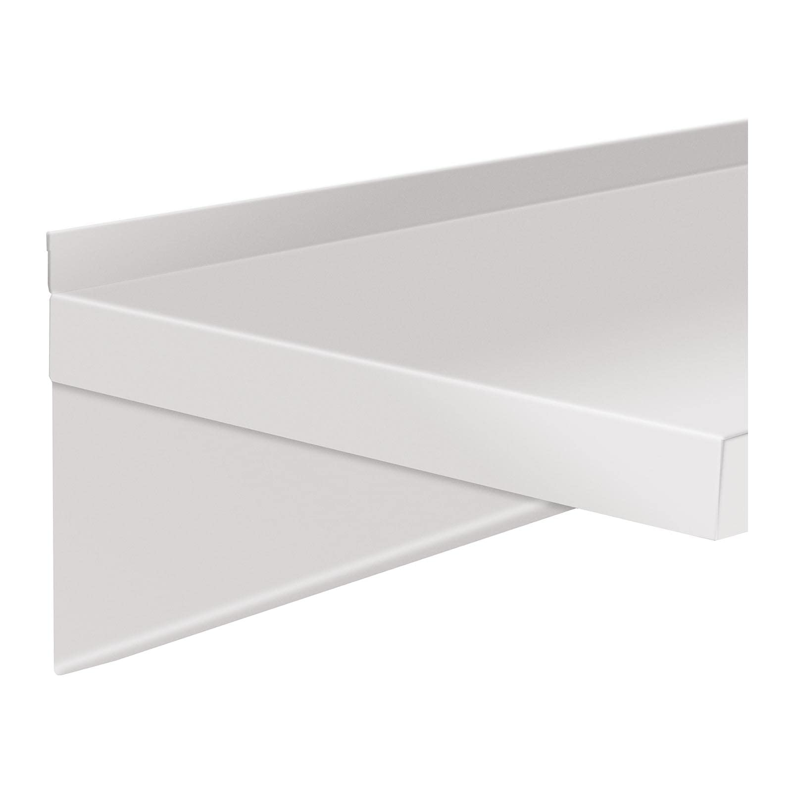 Royal Catering RCWR-150.1 - Estante de pared (acero inoxidable, 150 x 40 cm, hasta 80 kg)