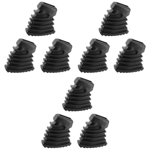 9 piezas patas de goma para soporte de platillos y batería miniatura 1