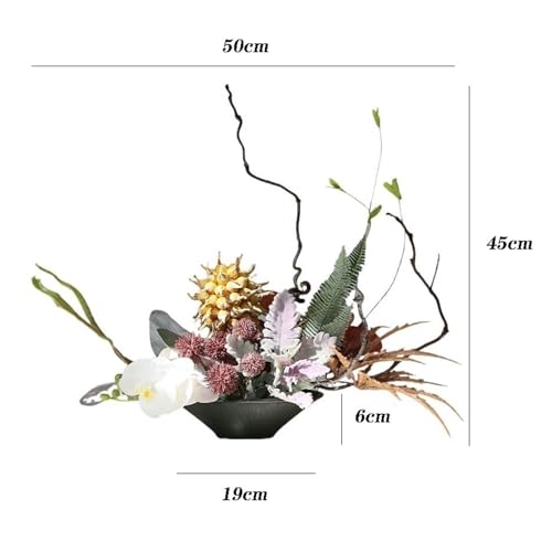 Fausses fleurs plantes en pot decoration exterieure et table basse