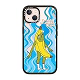 CASETiFY Impact Case for iPhone 13 - Arson Banana - Clear Black
