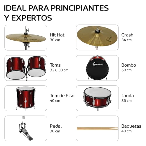 Opiniones de Bateria musical que Puedes Comprar On-line. 21 Imagen adicional