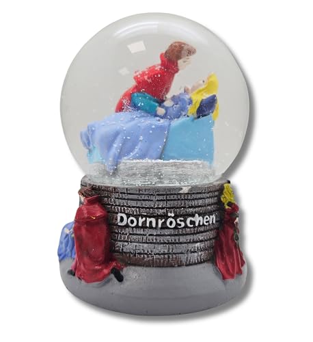 Fiabe 30037 - Palla di neve con glitter, idea regalo per collezionisti, larghezza: 65 mm, altezza: 85 mm