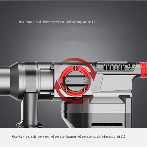 SXTYMV Bohrhämmer Schlagbohrmaschine Abbruchhammer Hammerbohrer Elektrohammer Elektropickel Hochleistungs-Schlagbohrer Elektrobohrer Haushalts-Multifunktions – Bild 5