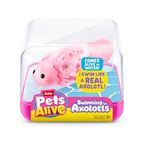 Pets Alive Yüzme Axolotl Serisi -1 Rastgele Renk