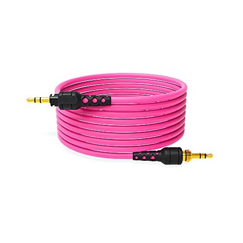 Cable de audio RØDE NTH 2.4m 3.5mm macho a macho rosa miniatura 2