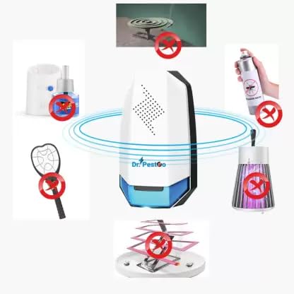 Image of Go Well Ultrasonic Electric Pest Repellent Machine to Repel Mosquito, Lizard, Rat, Cockroach, Home Pest for Reject Ants for Reject Insect Mosquito Killer (PACK OF 1)