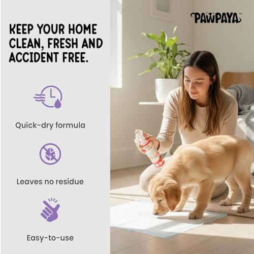 Image of Pawpaya Puppy Potty Training Spray 250ml | Encourages Proper Toilet Habits | Easy Indoor Training Solution for All Breeds