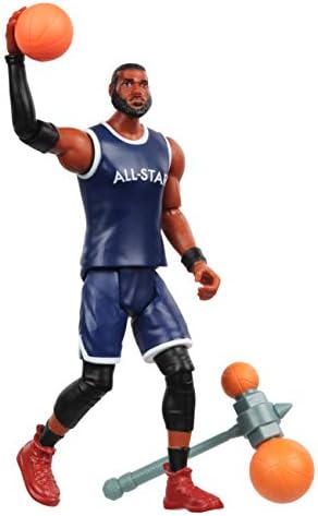 Space Jam 2: A New Legacy Official Collectable 5 Inch Articulated Action Figure: LeBron James and ACME B-Ball Blocker Accessories