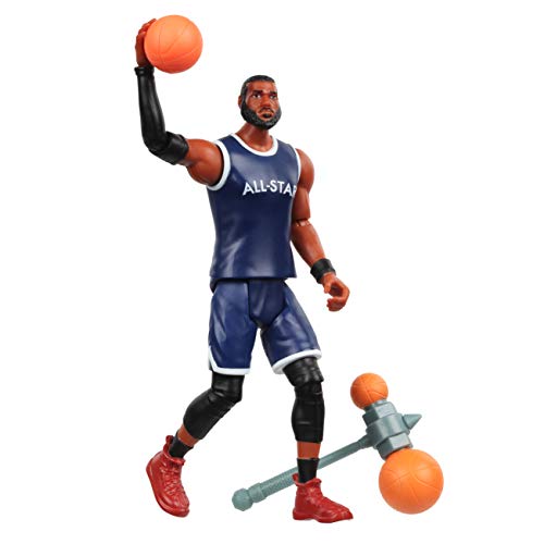 SPACE JAM: A New Legacy - Baller Action Figure - 5" Lebron James with Acme B-Ball Blocker - Thumbnail 7