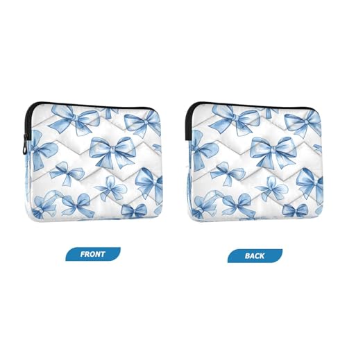 Funda para portátil ATTX 15-16 pulgadas azul con lazos miniatura 2