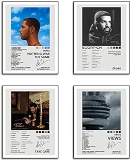 UIOIKIFI Frank Ocean Posters Music Album Cover Poster Set Of 6 Posters 12x12 Inch Canvas Printings Home Decor Art Wall Painting For Living Room Bedroom Coffee Shop Decoration Unframed