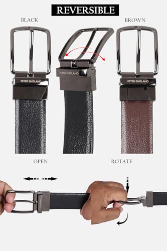 Image of Peter England Leather Men Belt