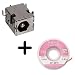 Produktbild Strombuchse, Netzteilbuchse, DC Power Jack 2,5 mm für ASUS X53 X53S X53SE X53E + Entlötlitze