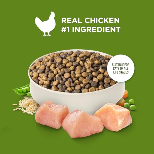 Nutrish Dry Cat Food, Chicken & Brown Rice Recipe, 3 lb. Bag (Rachael Ray) - image 4