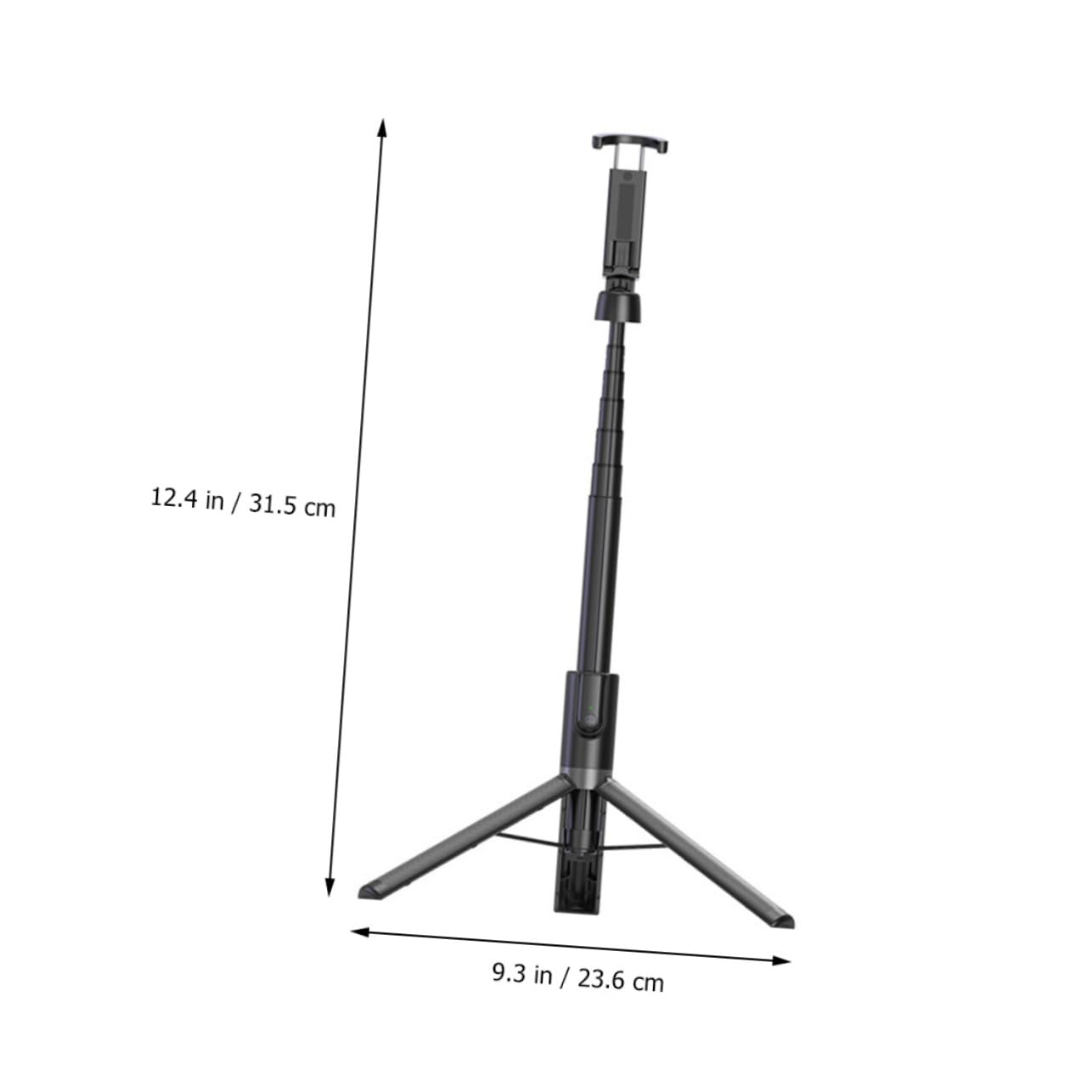 NUOBESTY Teléfono con Selfie Stick Soporte Móvil Flexible para Transmisiones Rotación Extraíble para Grabación de Videos y Videollamadas