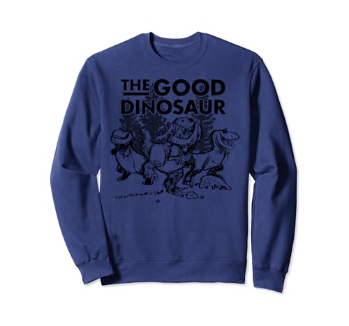 Sweat Good Dinosaur Disney Pixar pull dinosaure gris imprimé sketch
