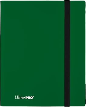 Ultra Pro E-15147 Eclipse 9-Pocket PRO-Binder-Forest Green