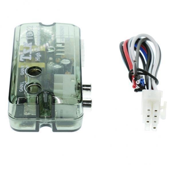 ATORSE 2xCar Audio REM Subwoofer High to Low Level Output Converter w/Adapter Wire-image-49