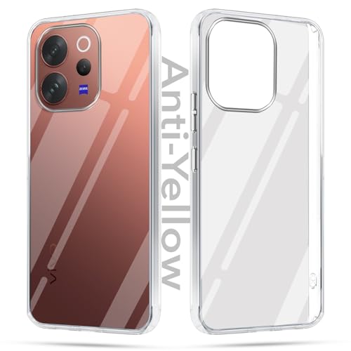 Image of Jkobi Shockproof Crystal-Clear Back Cover for Vivo V70 | Vivo V70 Elite 5G (Magsafe Wireless Support | Drop & Camera Protection | Hard Polycarbonate)