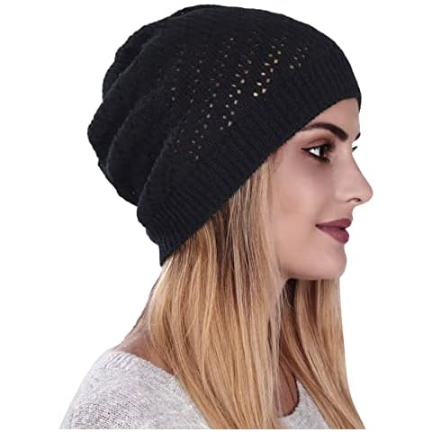 Cotton Slouchy Beanie Hat by Generic Cover