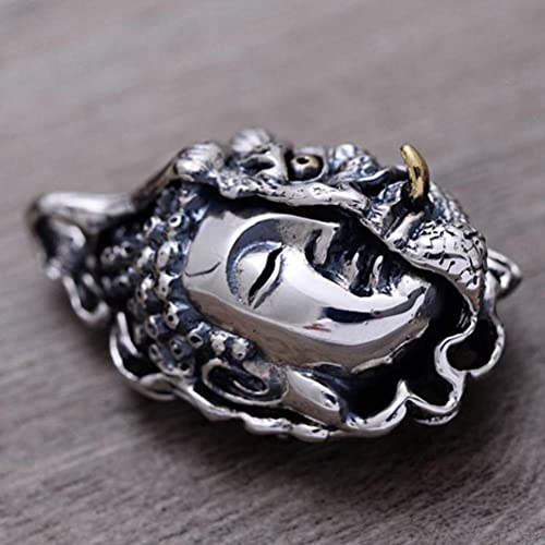 SIWAN Pingente De Joias De Prata 925 Retrô Tailandês Prata Masculino Pingente Dominadorpingente