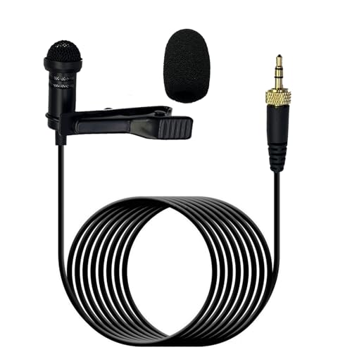 Microfono cablato con chiarezza vocale: questo microfono lav è tutto ciò di cui hai bisogno e non produce un suono croccante di fischio. Microfono capacitivo omnidirezionale, riduzione del rumore, meno rumore, voce chiara, alta sensibilità, più flessibile e più adatto per la registrazione. Questo è esattamente ciò di cui hai bisogno per registrare una buona qualità del suono, perché la sensibilità: - 32 dB ± 3 dB, la risposta in frequenza: 30 Hz - 20 Khz, il rapporto segnale/rumore: 75 dB e il livello di pressione sonora in ingresso massimo raggiunge 120 dB SPL.