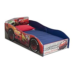 Delta Children Wood Toddler Bed – Greenguard Gold Certified, Disney/Pixar Cars