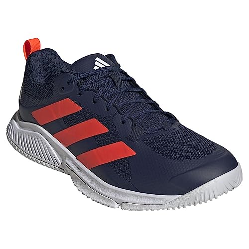 Adidas Shoes - Low (Non Football) Court Team Bounce 2.0 M, Team Navy Blue 2/Solar Red/FTWR White, HP3341, 11 – Ansicht 4